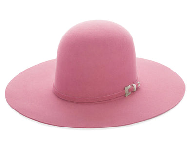 7x Old Rose Open Crown Cowboy Hat