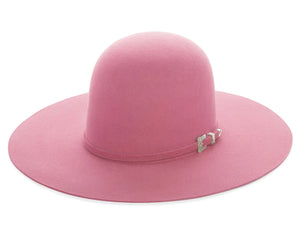 7x Old Rose Open Crown Cowboy Hat