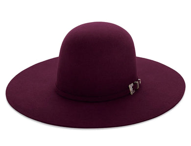 7X Ruby Red Open Crown Cowboy Hat