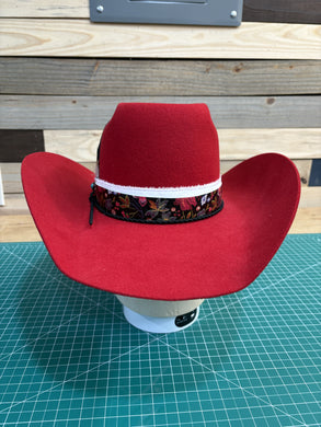 Red 3X Felt Rodeo King