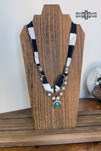 Load image into Gallery viewer, Checker Concho Necklace