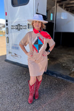 Load image into Gallery viewer, Alamosa Aztec Dress