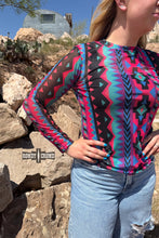 Load image into Gallery viewer, Retro Funk Mesh Top