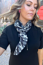 Load image into Gallery viewer, SMALL Aztec Nights Wild Rag/ Scarf